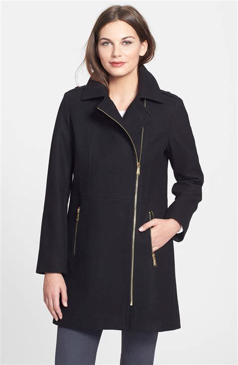 michael kors pink wool coat|Michael Kors winter coats sale.